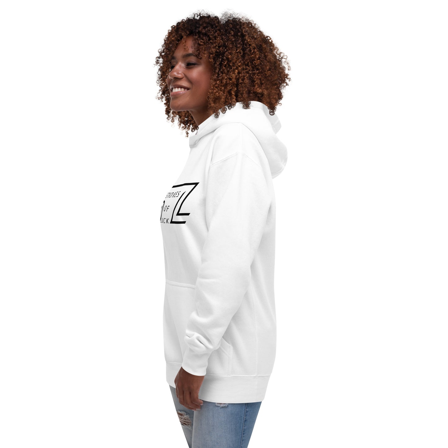 Strokes of luck women unisex hoodie