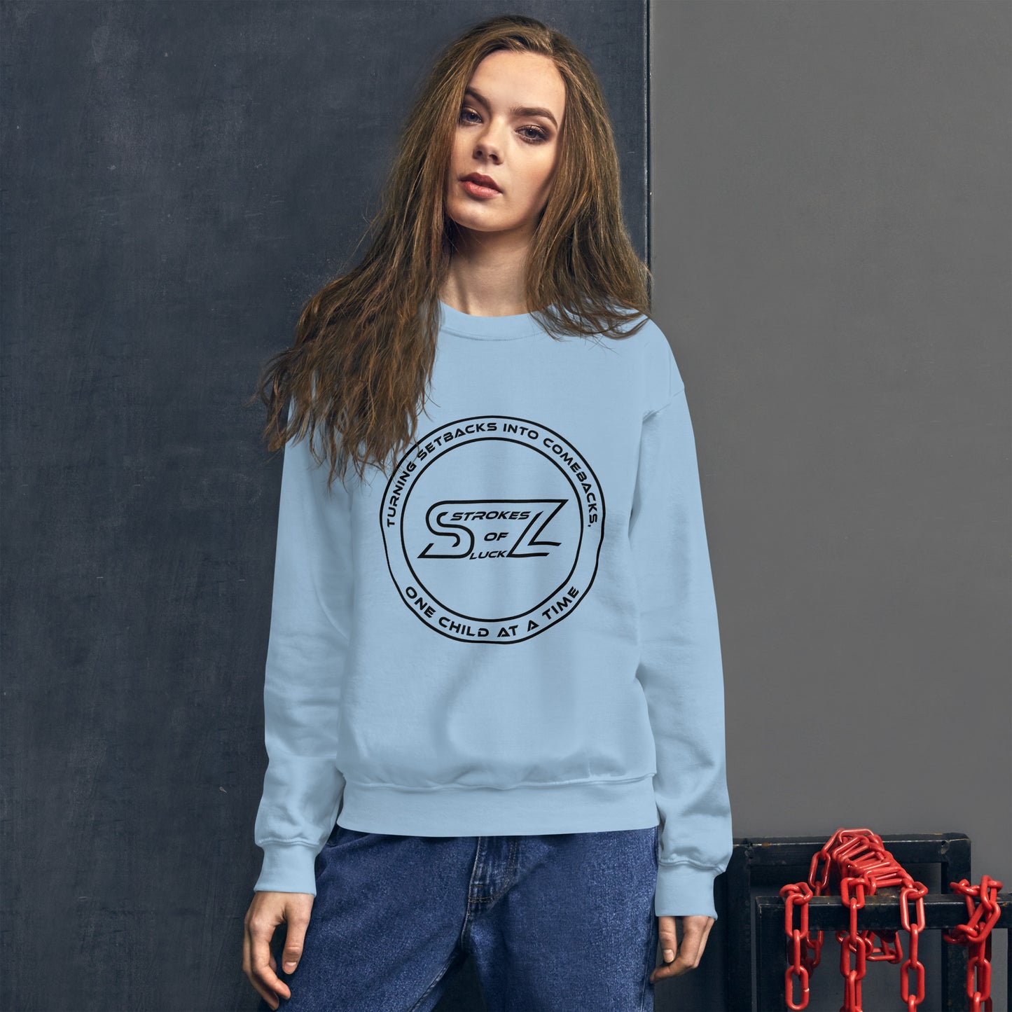 Strokes of luck Women Sweatshirt