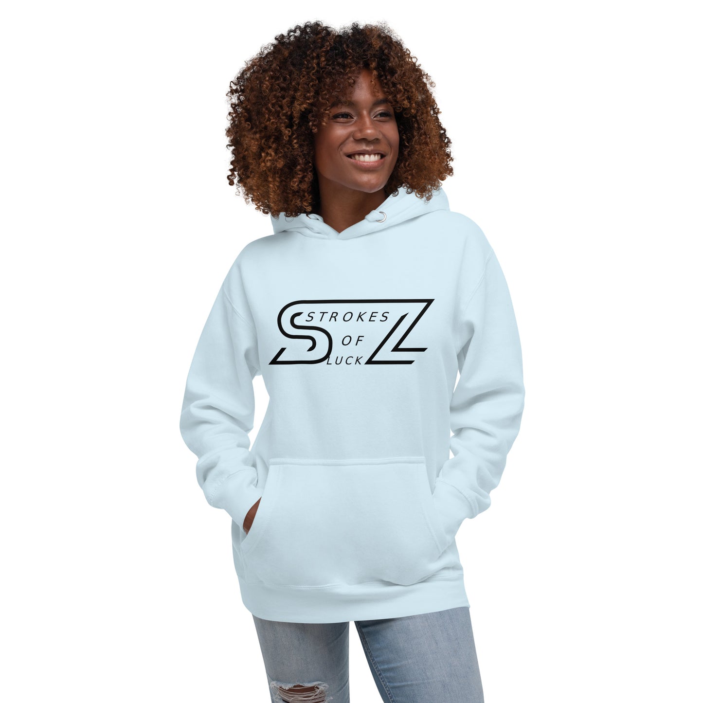 Strokes of luck women unisex hoodie