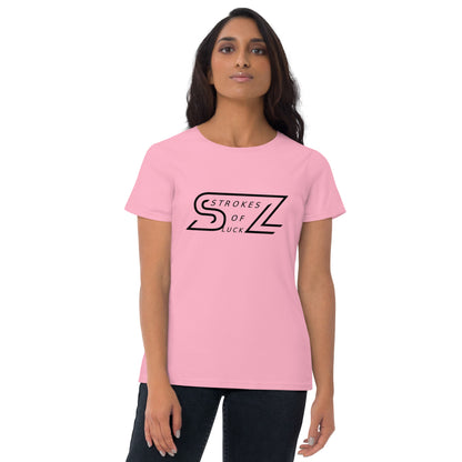 Strokes of luck women's short sleeve t-shirt