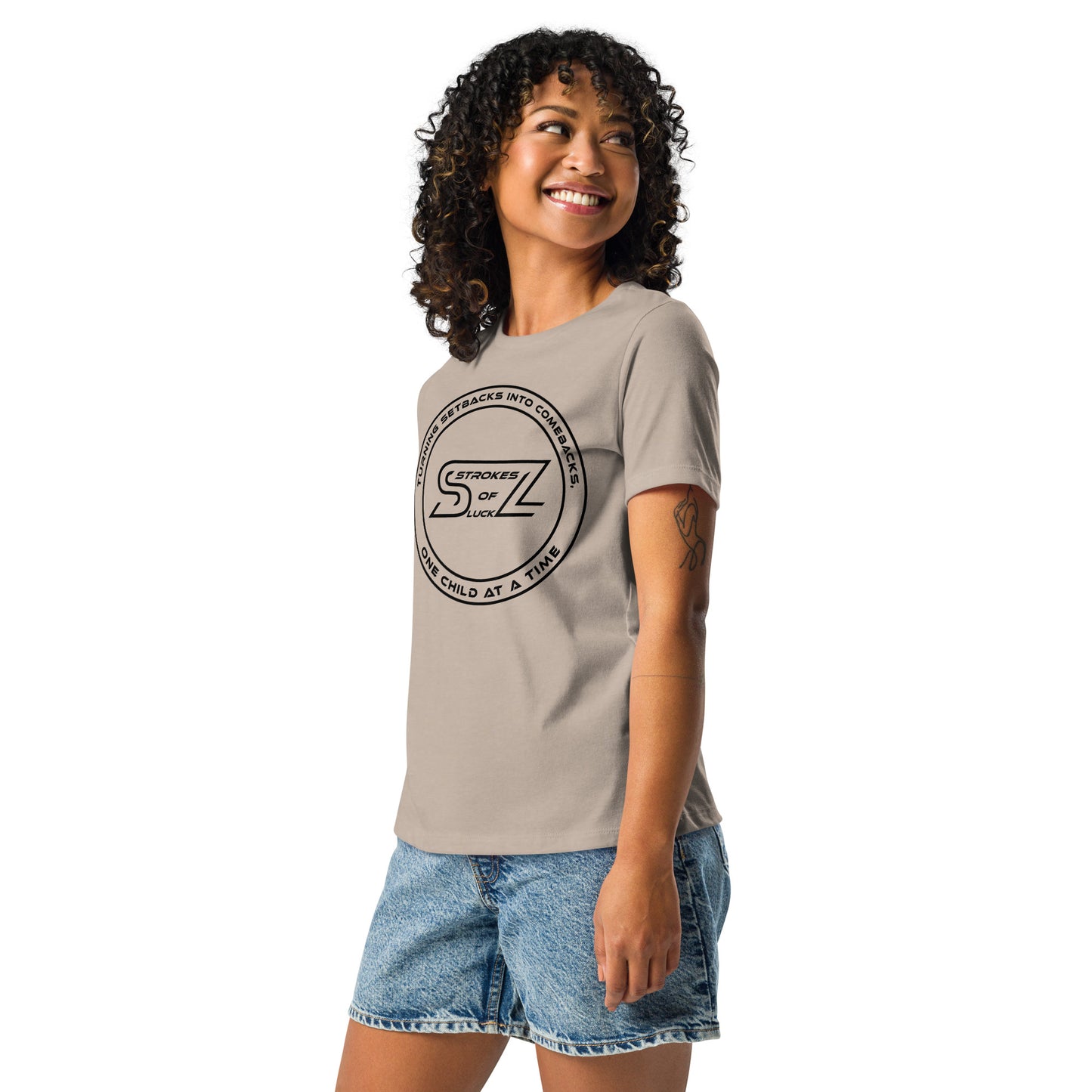 Strokes of luck women's Relaxed T-Shirt